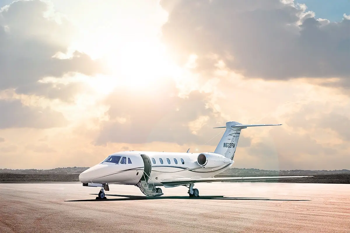 Cessna Citation VII N622PM operated by Causey Aviation Service, Inc., exterior