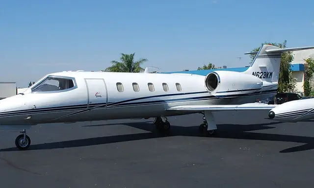 Bombardier Learjet 35A N623KM operated by Dreamline Aviation, LLC, exterior