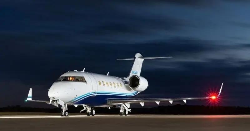 Bombardier Challenger 605 N624MY operated by Jet Linx Aviation, LLC, exterior
