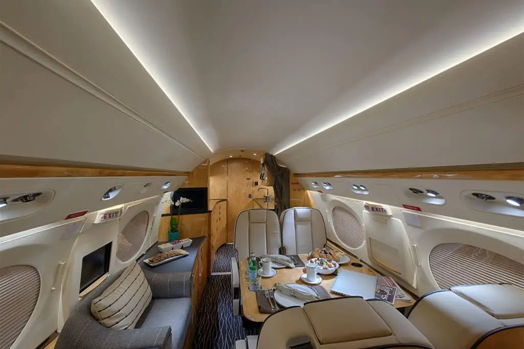 Gulfstream V N625GN operated by Wing Aviation Charter Services, LLC photo 6