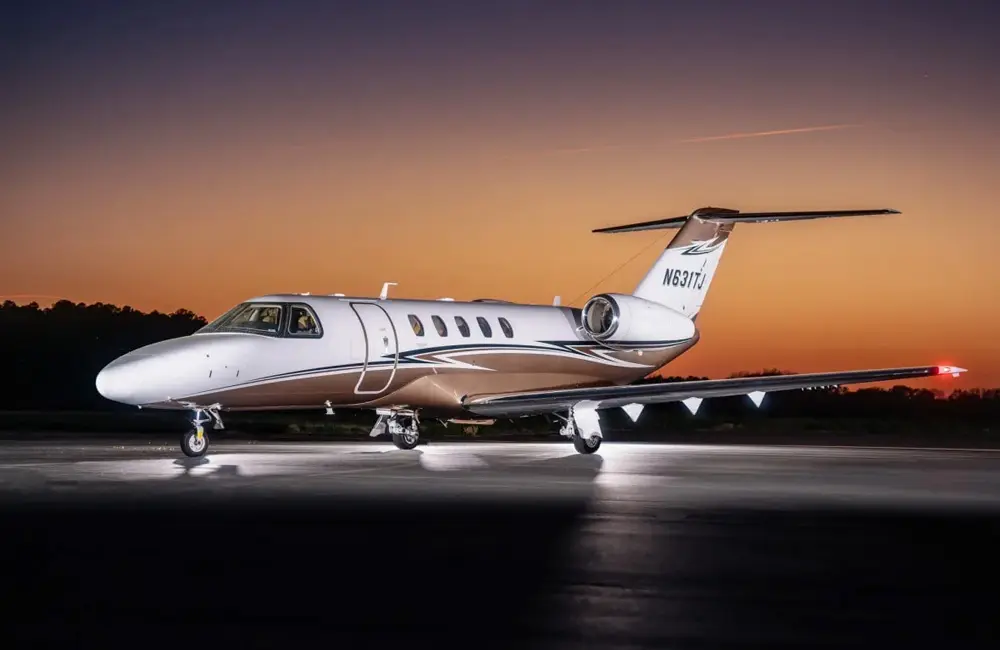 Cessna Citation CJ4 N631TJ operated by Trident Aircraft, exterior