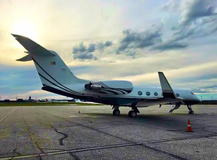 Gulfstream IV N63NM operated by Century Jets photo 2