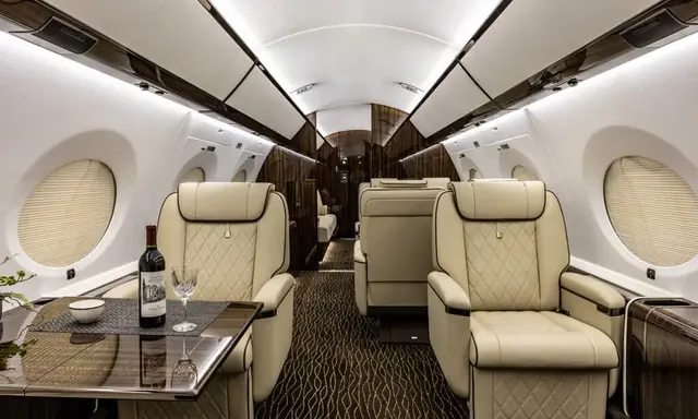 Gulfstream G650ER N650FJ operated by Wing Aviation Charter Services, LLC photo 2