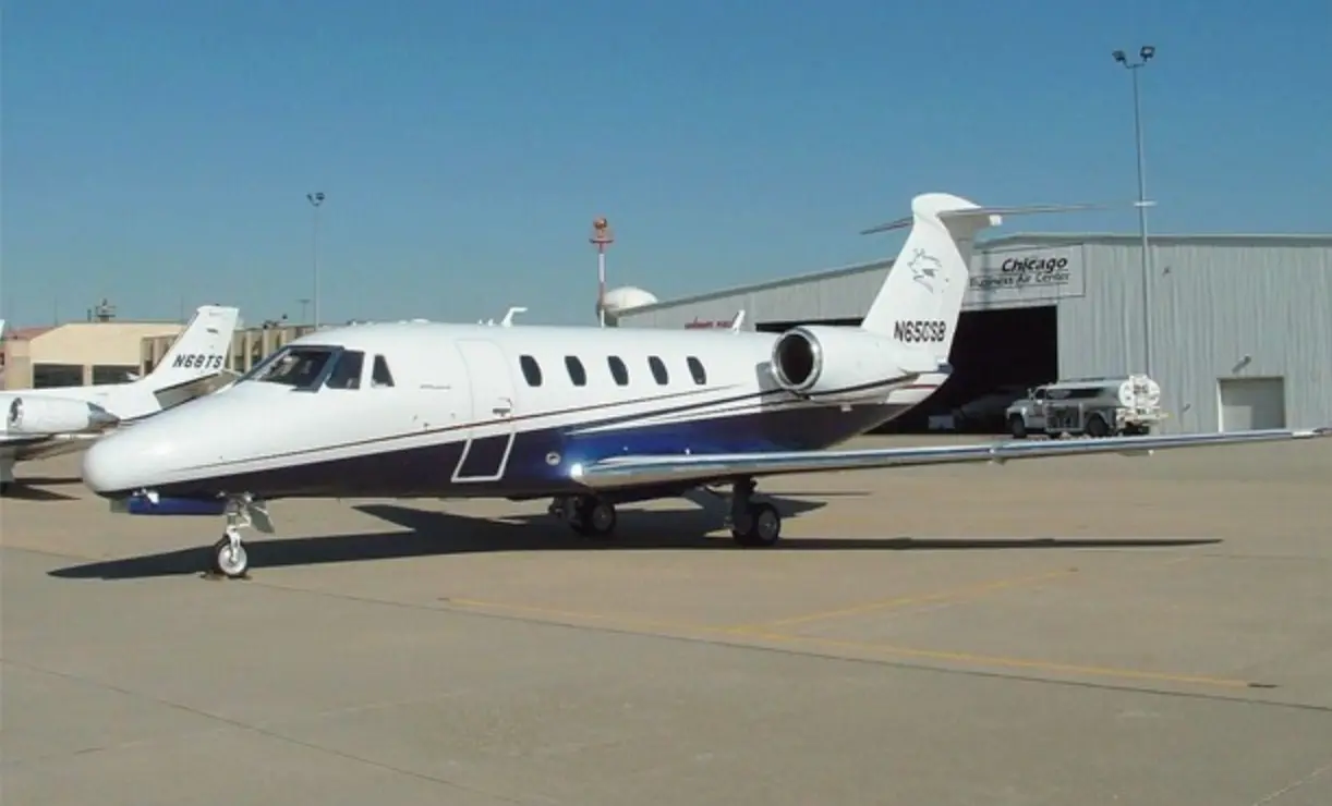 Cessna Citation III N650SB operated by Solairus Aviation, exterior