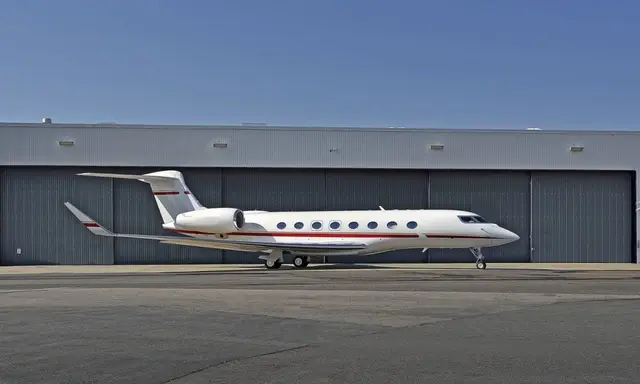 Gulfstream G650 N650TP operated by Jet Aviation, exterior