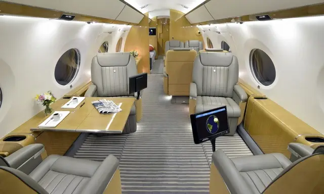 Gulfstream G650 N650TP operated by Jet Aviation photo 2