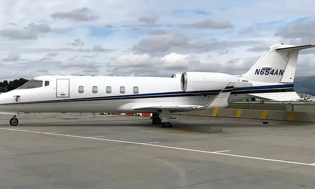 Bombardier Learjet 60 N654AN operated by Dreamline Aviation, LLC, exterior