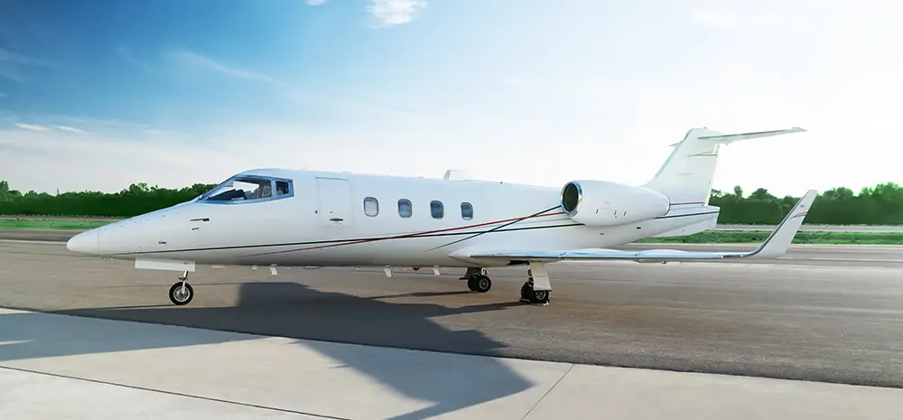 Bombardier Learjet 55 N655TR operated by Sierra West Airlines photo 4