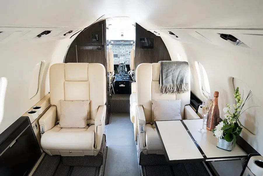 Bombardier Learjet 55 N655TR operated by Sierra West Airlines photo 5