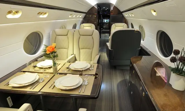 Gulfstream G550 N679MS operated by Executive Fliteways, Inc. photo 2