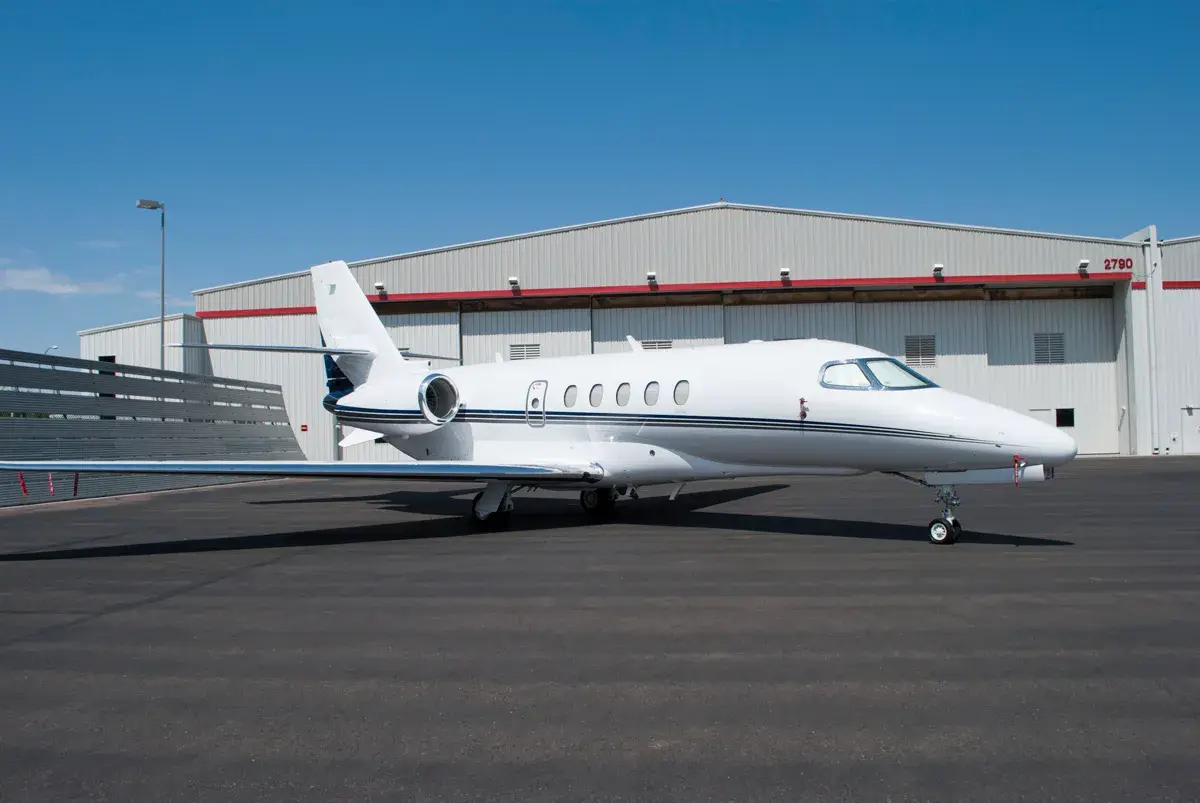 Cessna Citation Latitude N684DB operated by Cutter Aviation, exterior