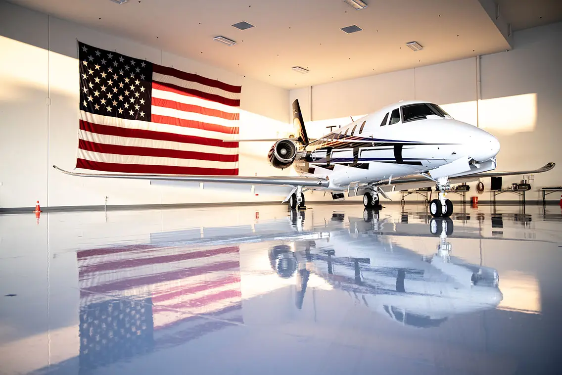 Cessna Citation Sovereign N688VM operated by Thrive Aviation, exterior