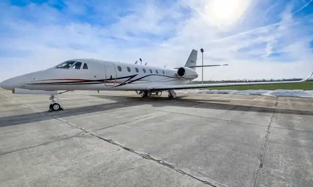 Cessna Citation Sovereign N68SL operated by Jet Access Aviation, exterior