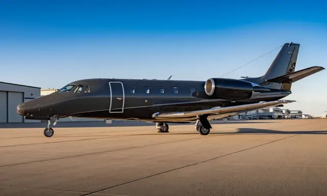 Cessna Citation Excel N690TX operated by Airshare, exterior