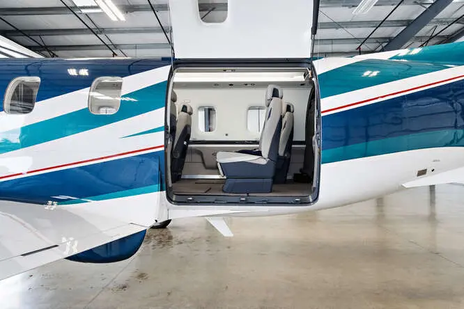 Pilatus PC-12/47 NG N691DK operated by Modesto Jet photo 5