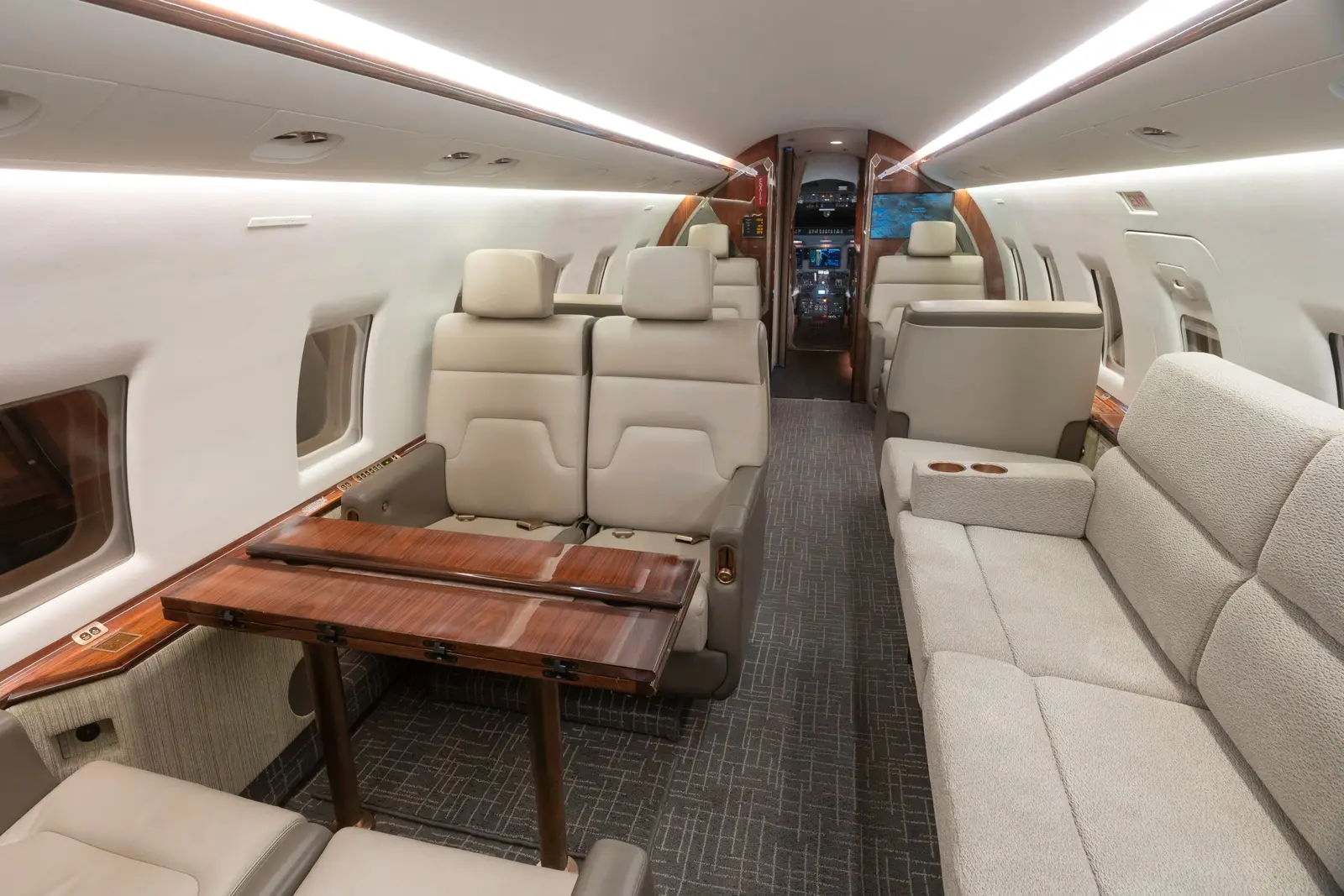 Bombardier Challenger 604 N698RS operated by Pinnacle Air Charter LLC photo 5