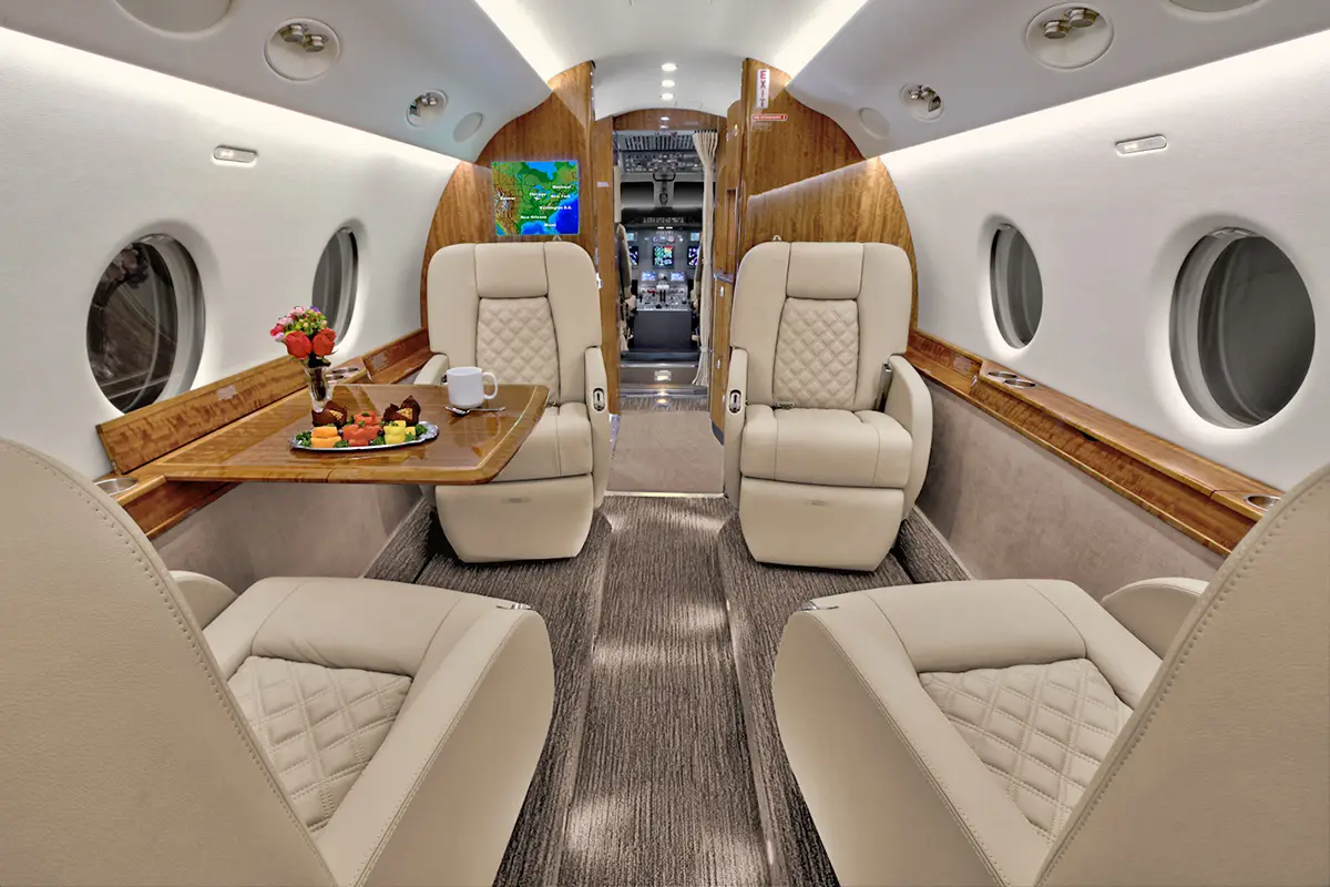 Gulfstream G200 N704LB operated by DuPage Aerospace, KDPA photo 2