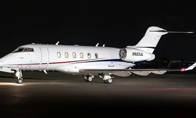 Bombardier Challenger 350 N709QS operated by NetJets, exterior