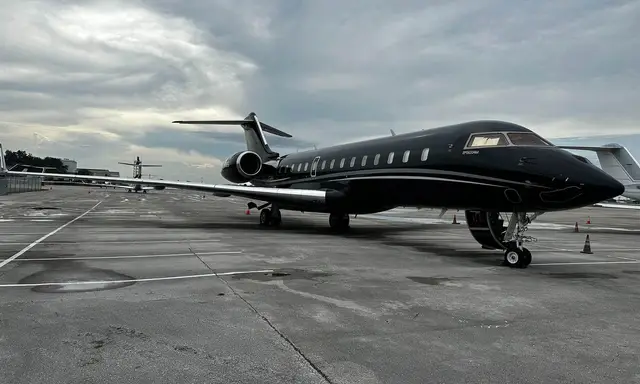 Bombardier Global Express XRS N70ES operated by Polaris Aviation Solutions, LLC, exterior