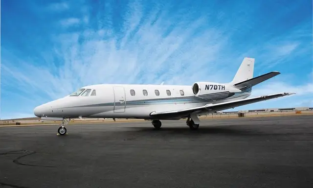 Cessna Citation Excel N70TH operated by Wheels Up, exterior
