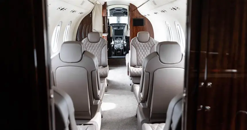 Cessna Citation Latitude N715N operated by Nicholas Air photo 4
