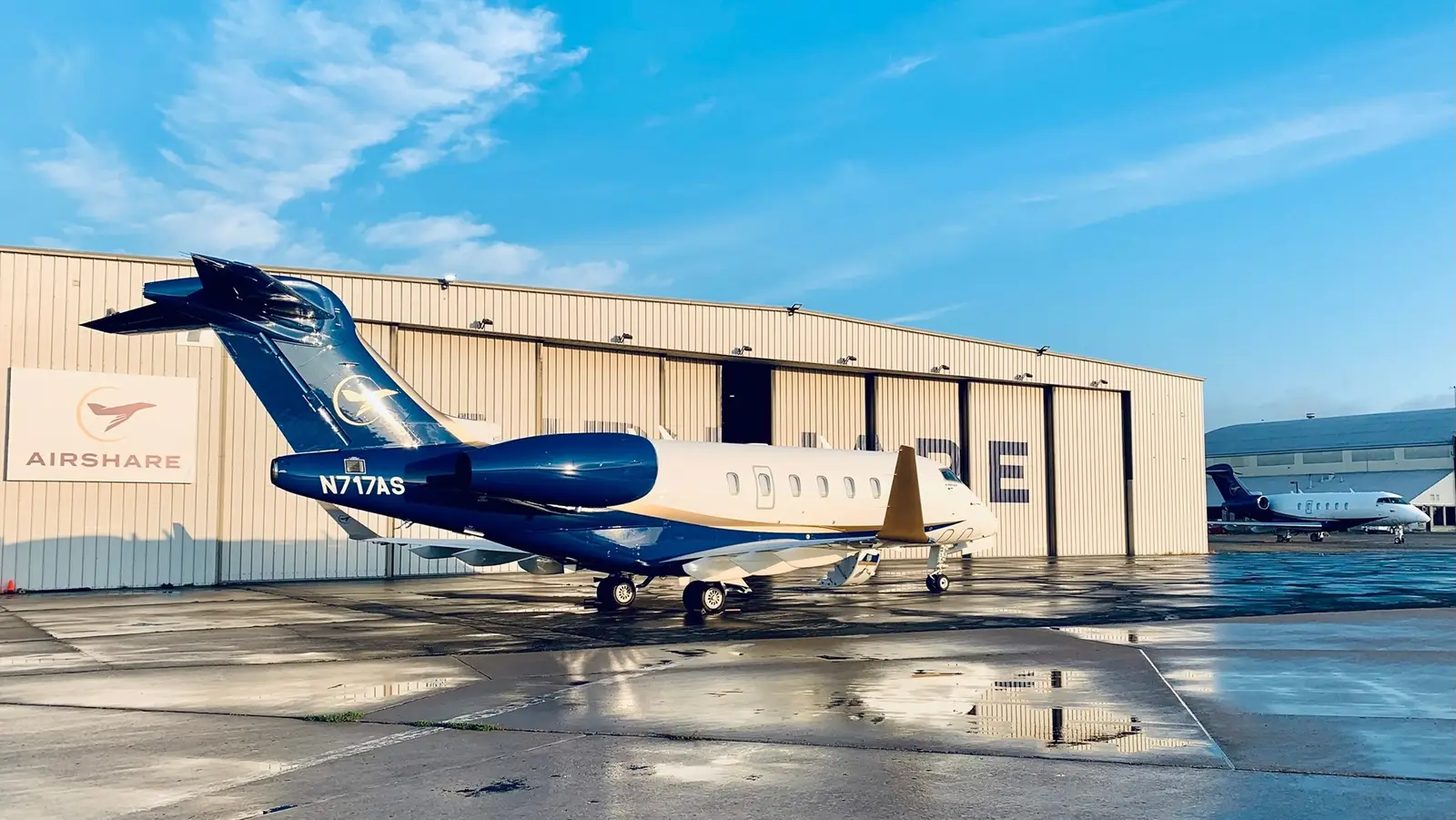 Bombardier Challenger 350 N717AS operated by Airshare photo 2
