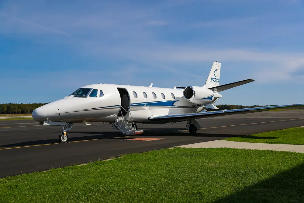 Cessna Citation XLS N72SG operated by Aero Air Charter, LLC, exterior