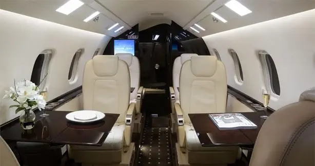 Bombardier Learjet 60 N732RJ operated by Aurora Aviation, exterior