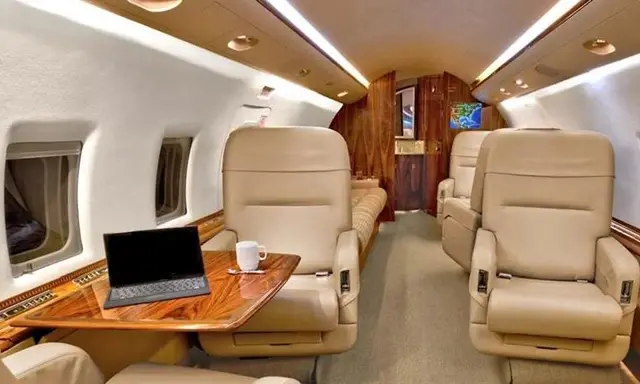 Bombardier Challenger 604 N736EE operated by Private Jet Center (PJC), exterior