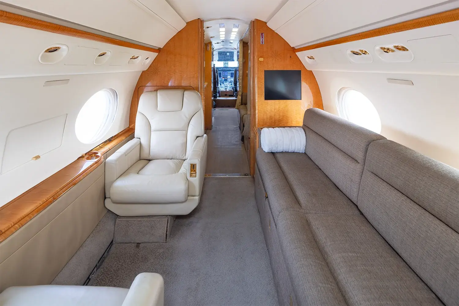 Gulfstream V N740SS operated by Aircraft Transport Service photo 6