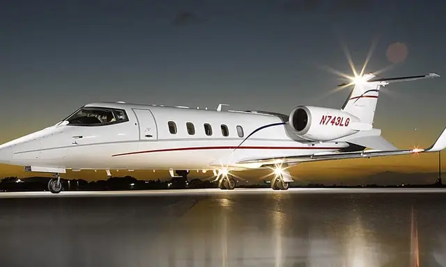 Bombardier Learjet 60 N743LG operated by Hera Flight, LLC, KPIE, exterior