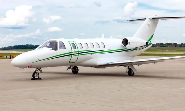 Cessna Citation CJ2 N745JS operated by Diamond Aviation, KCRQ, exterior