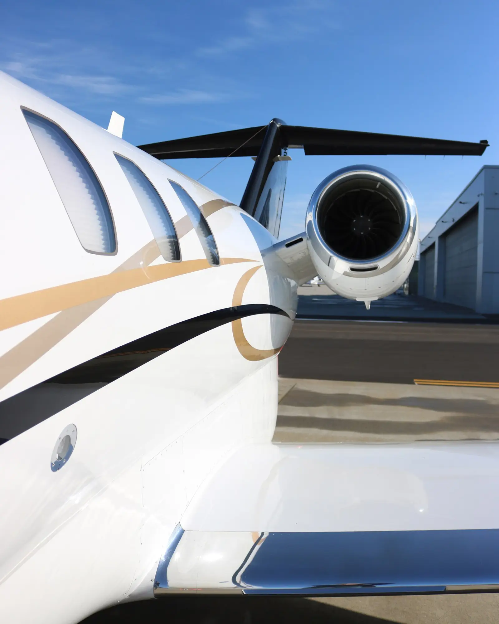 Cessna Citation CJ2+ N747JJ operated by Latitude 33 Aviation, LLC, KCRQ, exterior
