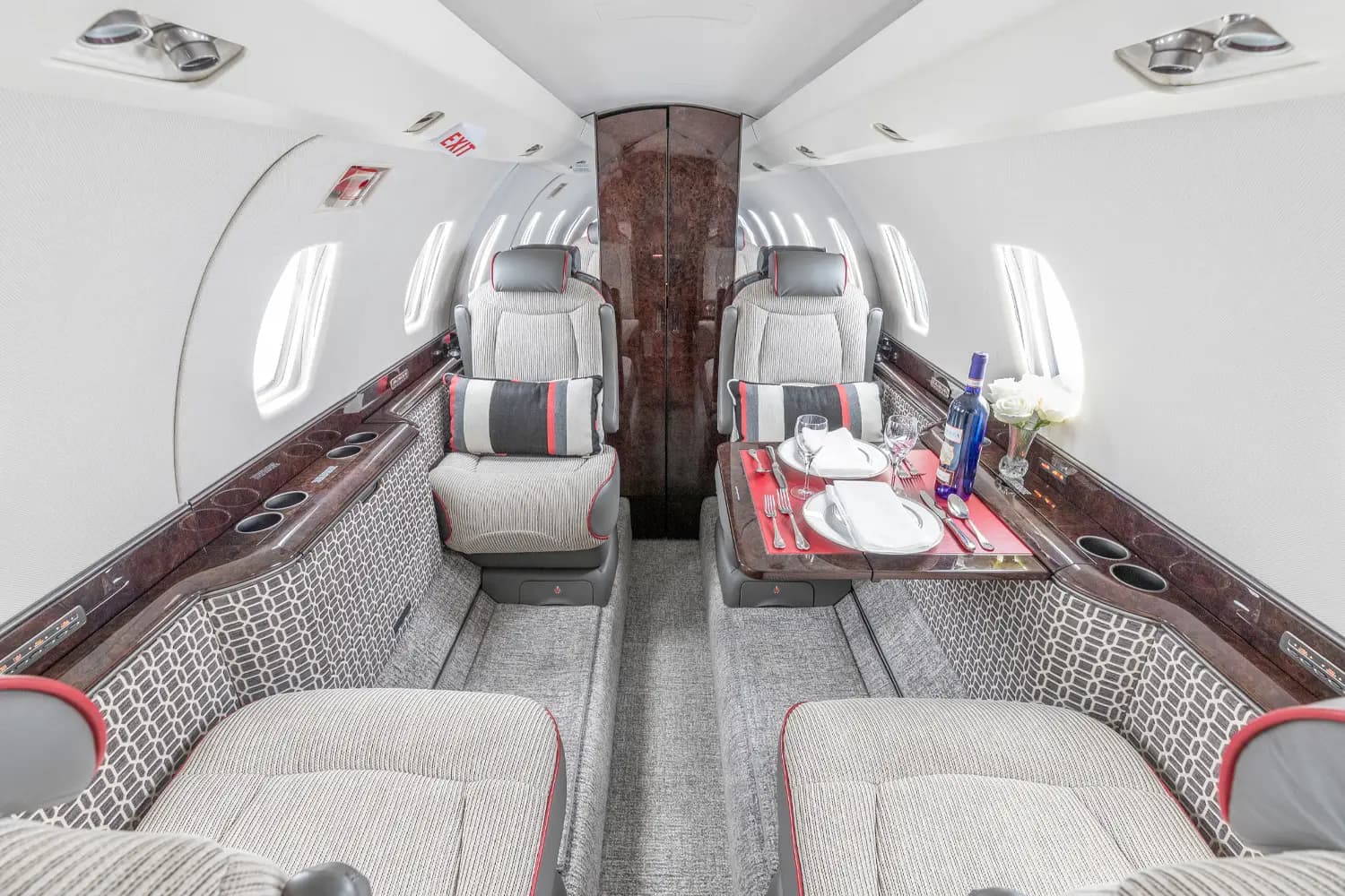 Cessna Citation X N750EC operated by Silver Air photo 3