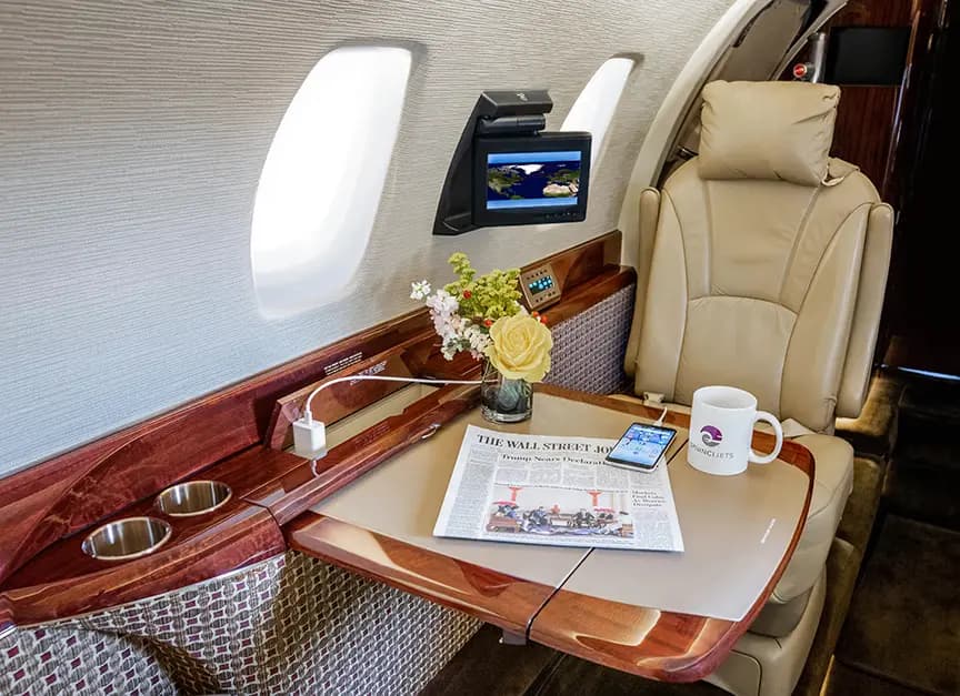Cessna Citation X N750JT operated by Davinci Jets, LLC, KCLT photo 3