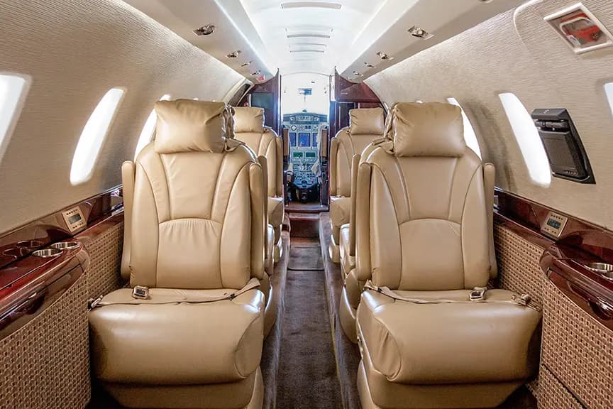 Cessna Citation X N750JT operated by Davinci Jets, LLC, KCLT photo 5