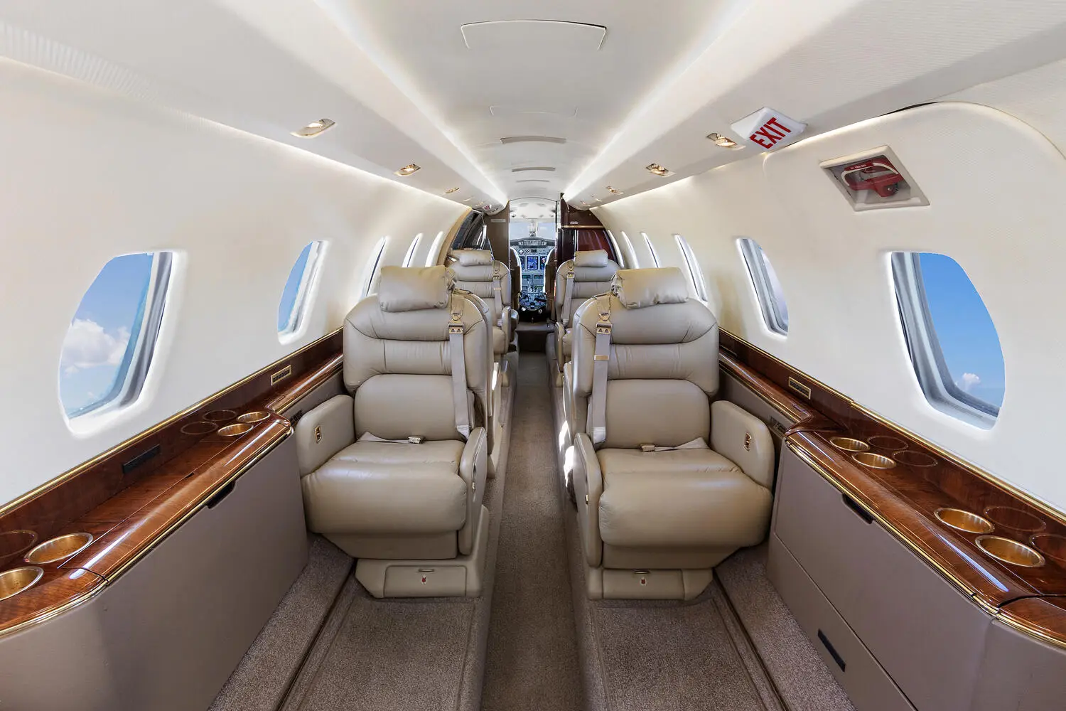 Cessna Citation X N750VP operated by Modesto Jet photo 3