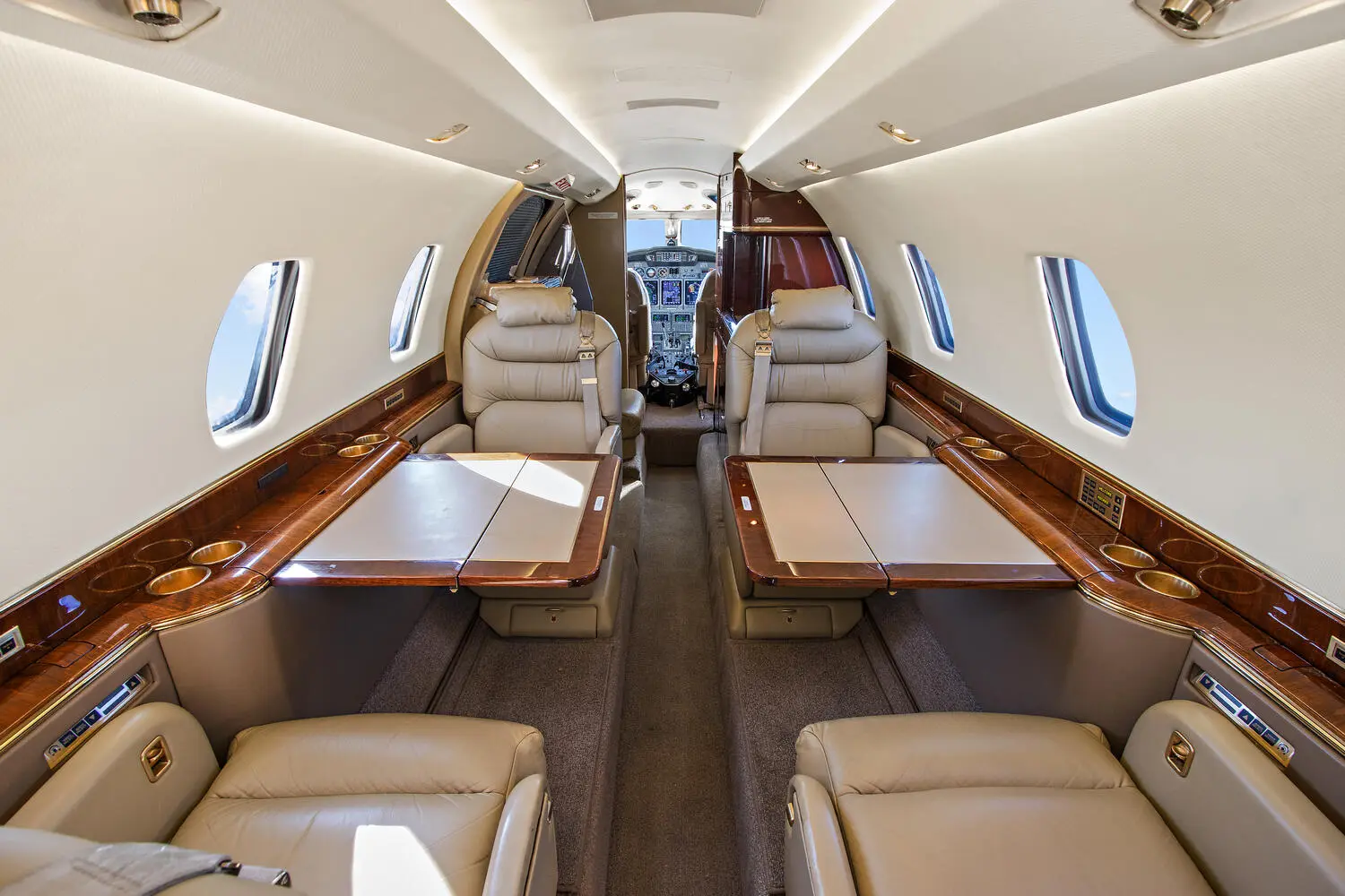 Cessna Citation X N750VP operated by Modesto Jet photo 4