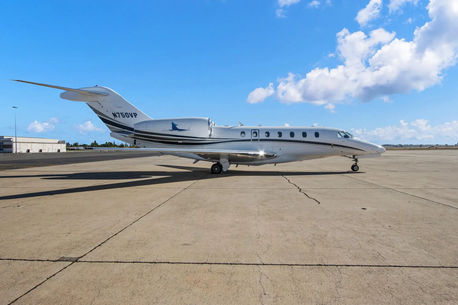 Cessna Citation X N750VP operated by Modesto Jet photo 5