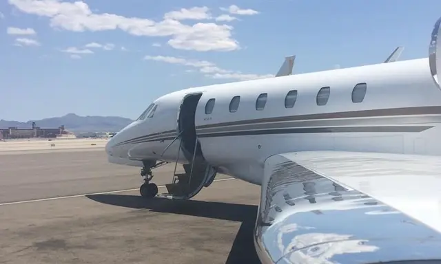 Cessna Citation X N750XJ operated by Xojet, Inc., exterior