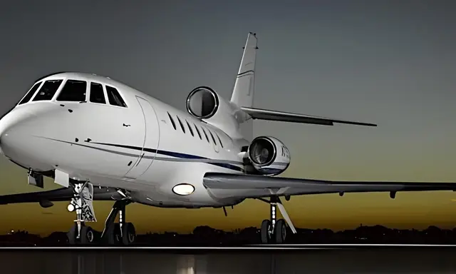 Dassault Falcon 50 N752JC operated by Tailwind Air LLC, exterior