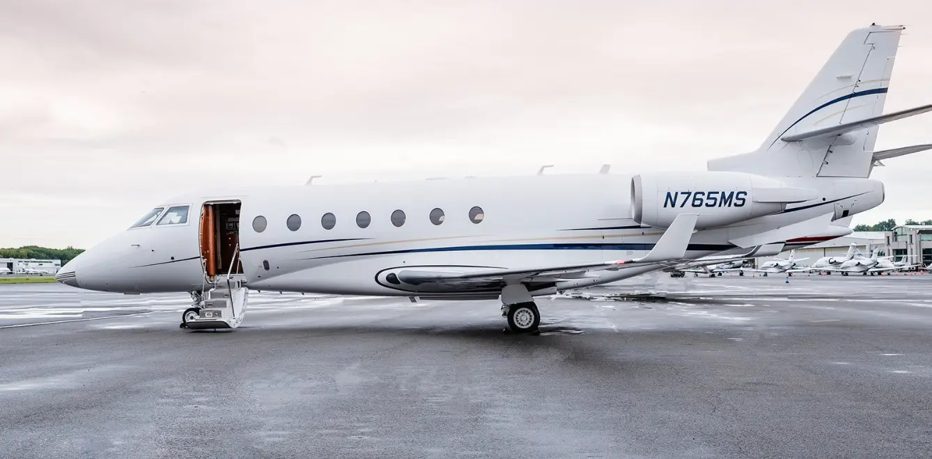 Gulfstream G200 N765MS operated by Aircraft Services Group, Inc. photo 3