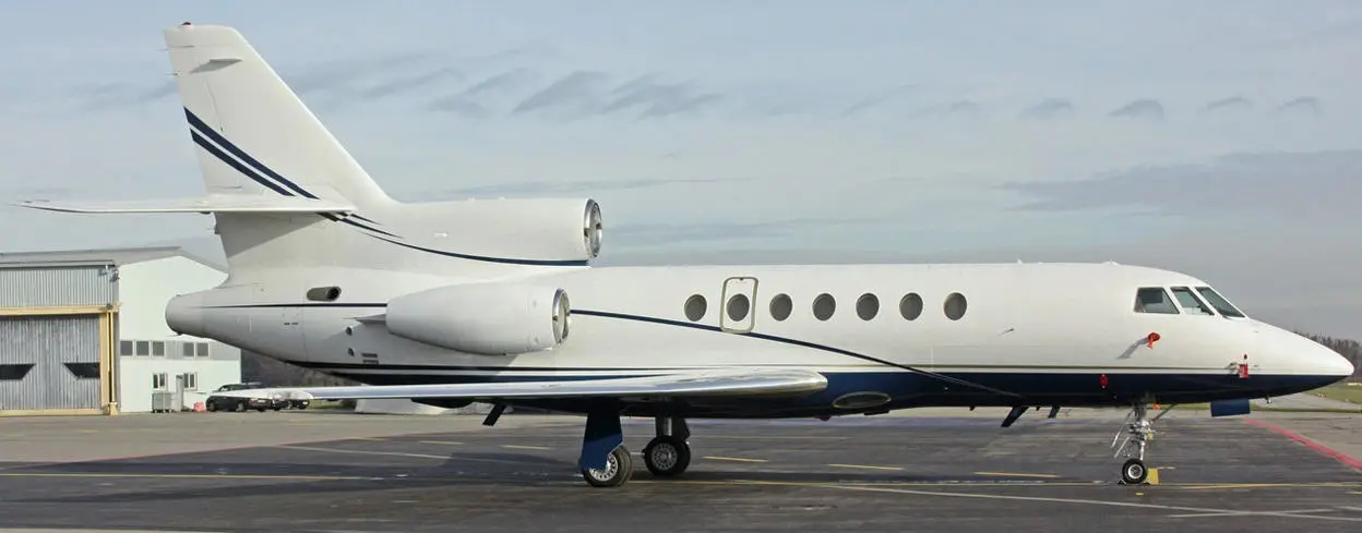 Dassault Falcon 50 N766HK operated by East Coast Flight Services, Inc. photo 4