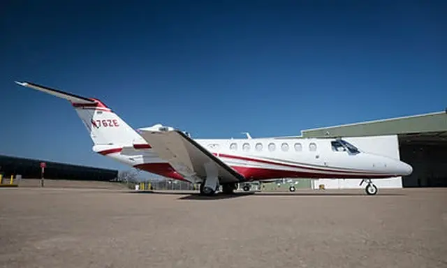 Cessna Citation CJ3+ N76ZE operated by Chairman Aviation, exterior