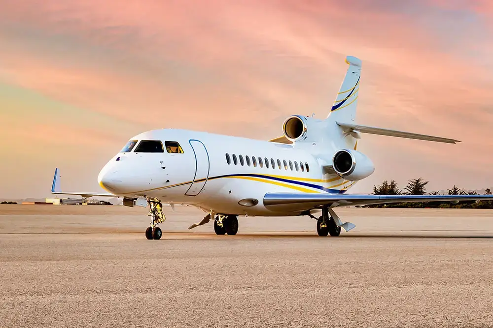 Dassault Falcon 7X N7707X operated by Solairus Aviation photo 5