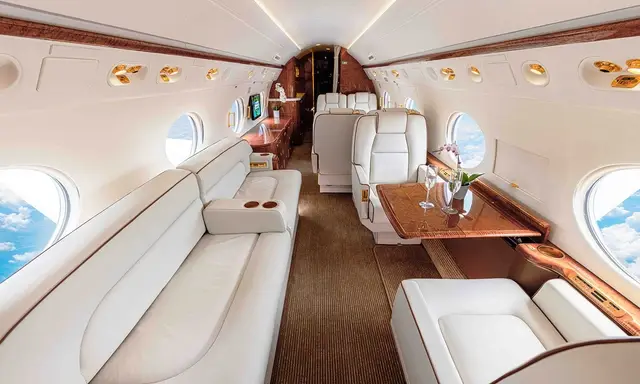 Gulfstream G550 N770AW operated by Journey Aviation, LLC photo 3