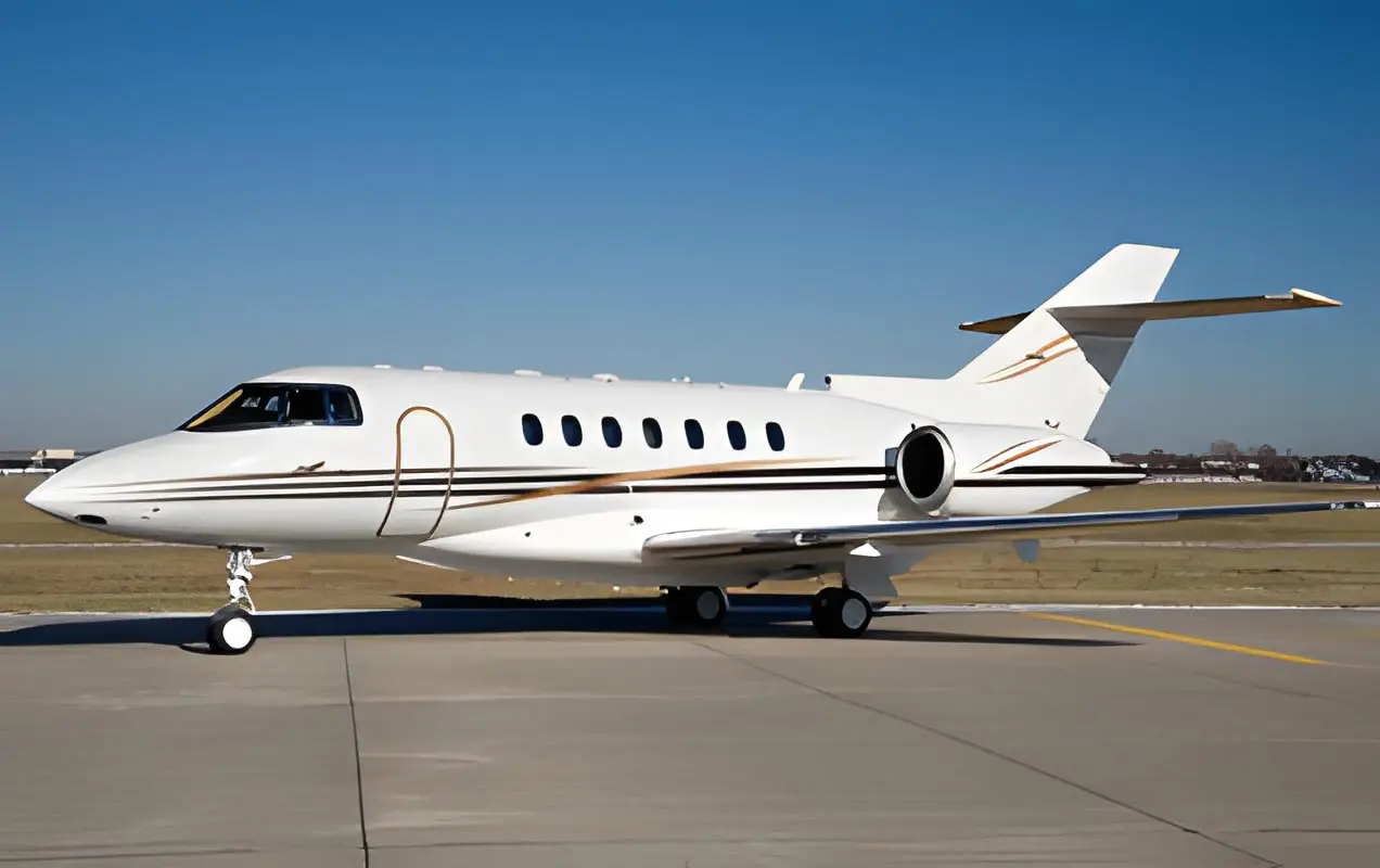 Beechcraft Hawker 1000 N770RG operated by Century Jets, exterior