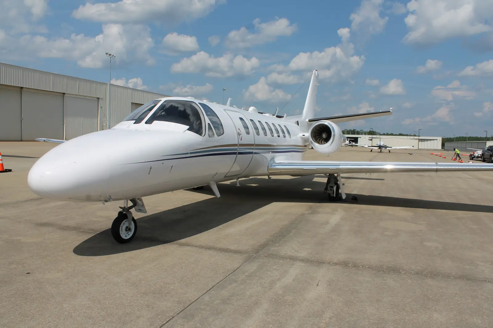 Cessna Citation Encore+ N772CS operated by Koury Aviation, Inc., exterior