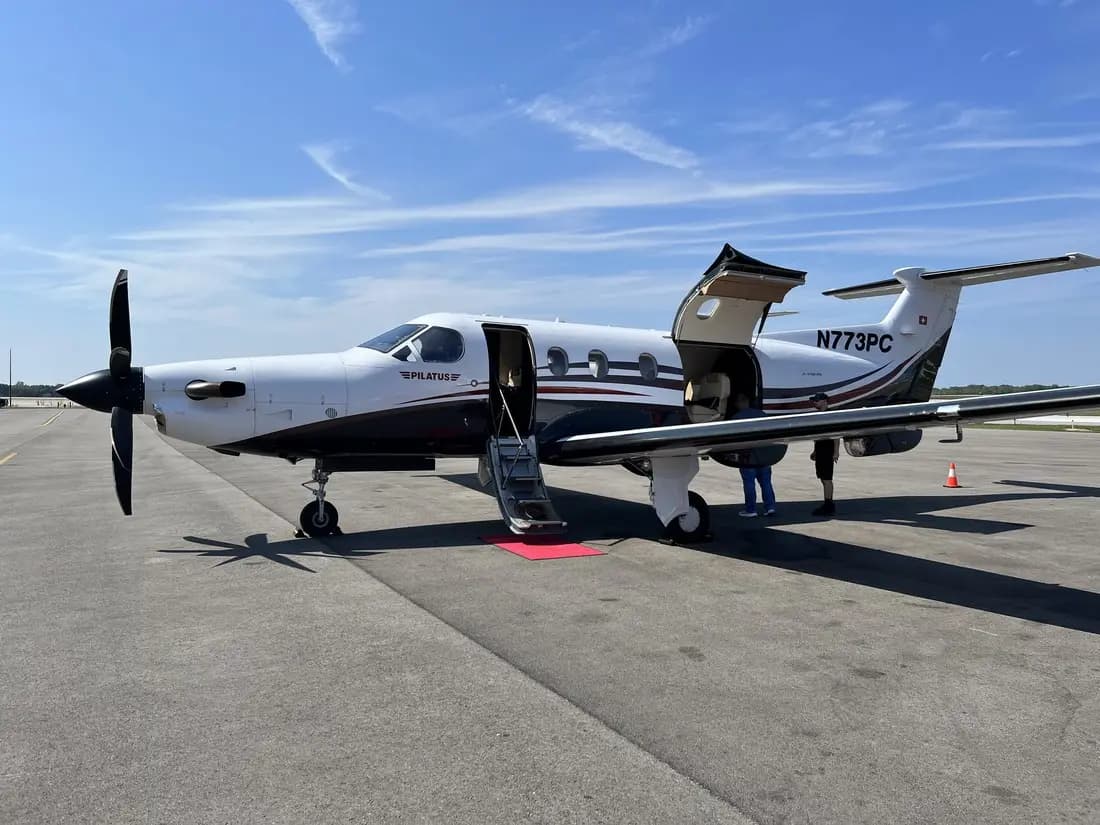 Pilatus PC-12/47 NG N773PC operated by Stark Airways, LLC photo 5