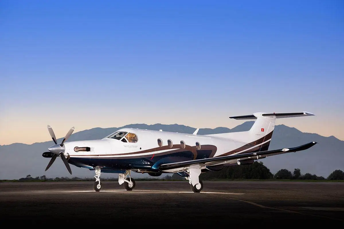 Pilatus PC-12/45 N777JZ operated by Melman Aviation photo 4